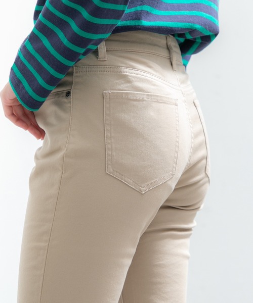 Honeys（ハニーズ）の「カラースキニー（股下７６ｃｍ）（その他パンツ・レディース・ネイビー/ベージュ/ブラック・M/LL/L/3L/S）」の6枚目の写真