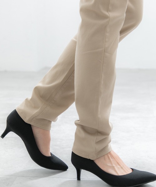 Honeys（ハニーズ）の「カラースキニー（股下７６ｃｍ）（その他パンツ・レディース・ネイビー/ベージュ/ブラック・M/LL/L/3L/S）」の11枚目の写真