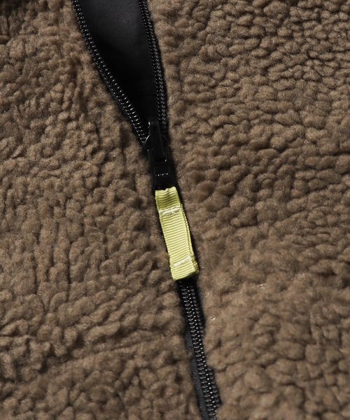 F.O.KIDS（エフオーキッズ）の「F.O.KIDS/エフオーキッズ リバーシブルマウンテンジャケット（マウンテンパーカー・キッズ・イエロー/アイボリー/ブルー/ブラウン/カーキ・130/140）」の9枚目の写真