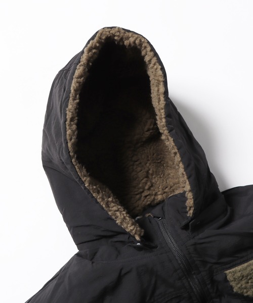 F.O.KIDS（エフオーキッズ）の「F.O.KIDS/エフオーキッズ リバーシブルマウンテンジャケット（マウンテンパーカー・キッズ・イエロー/アイボリー/ブルー/ブラウン/カーキ・130/140）」の10枚目の写真