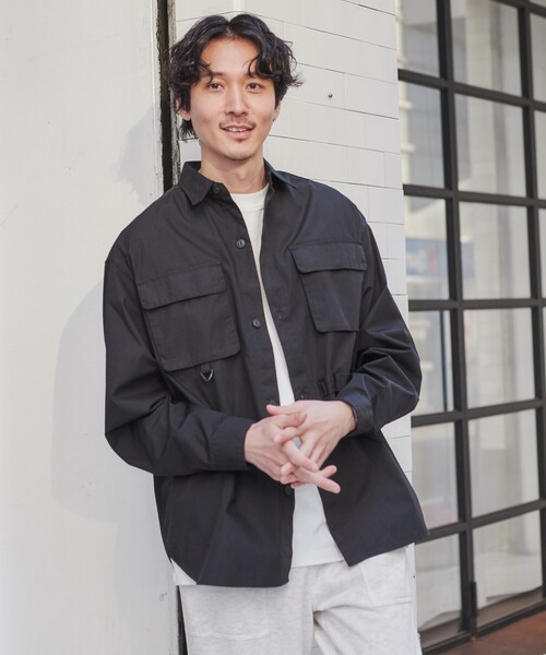 coen(コーエン)の「Chinook Sport(チヌークスポーツ)別注フィッシングシャツ(シャツ/ブラウス・メンズ・ブラック/オリーブ/オレンジ・S/M/L/XL)」の4枚目の写真