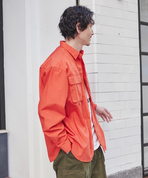 coen(コーエン)の「Chinook Sport(チヌークスポーツ)別注フィッシングシャツ(シャツ/ブラウス・メンズ・ブラック/オリーブ/オレンジ・S/M/L/XL)」の12枚目の写真