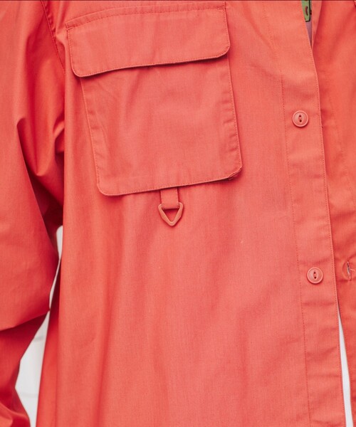 coen(コーエン)の「Chinook Sport(チヌークスポーツ)別注フィッシングシャツ(シャツ/ブラウス・メンズ・ブラック/オリーブ/オレンジ・S/M/L/XL)」の14枚目の写真