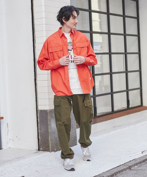 coen(コーエン)の「Chinook Sport(チヌークスポーツ)別注フィッシングシャツ(シャツ/ブラウス・メンズ・ブラック/オリーブ/オレンジ・S/M/L/XL)」の17枚目の写真