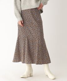 OPAQUE.CLIP | 【C】フラワードットマーメイドフレアスカート(スカート)