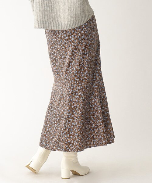 OPAQUE.CLIP（オペークドットクリップ）の「◆【C】フラワードットマーメイドフレアスカート（スカート・レディース・ダークブラウン系/ブラック系・36/38/40）」の16枚目の写真