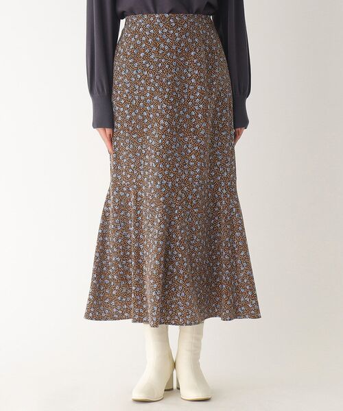 OPAQUE.CLIP（オペークドットクリップ）の「◆【C】フラワードットマーメイドフレアスカート（スカート・レディース・ダークブラウン系/ブラック系・36/38/40）」の20枚目の写真