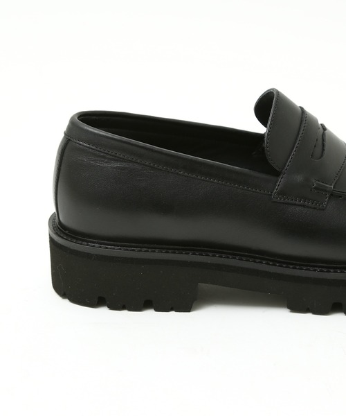 alfredoBANNISTER（アルフレッドバニスター）の「【軽量ソール】ボリュームソール ペニーローファー（ローファー・メンズ・ブラック・39/40/41/42/43/44）」の11枚目の写真