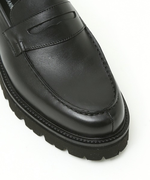 alfredoBANNISTER（アルフレッドバニスター）の「【軽量ソール】ボリュームソール ペニーローファー（ローファー・メンズ・ブラック・39/40/41/42/43/44）」の8枚目の写真