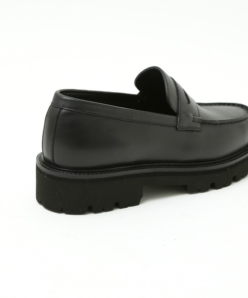 alfredoBANNISTER（アルフレッドバニスター）の「【軽量ソール】ボリュームソール ペニーローファー（ローファー・メンズ・ブラック・39/40/41/42/43/44）」の6枚目の写真