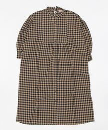 Samansa Mos2 | 後ろリボンボリューム袖ワンピース(ワンピース)