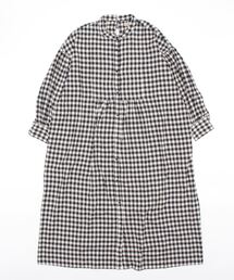 Samansa Mos2 | 後ろリボンボリューム袖ワンピース(ワンピース)