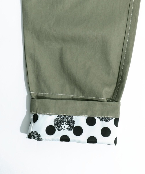 ScoLar（スカラー）の「123739：バイカラーアップリケパンツ（その他