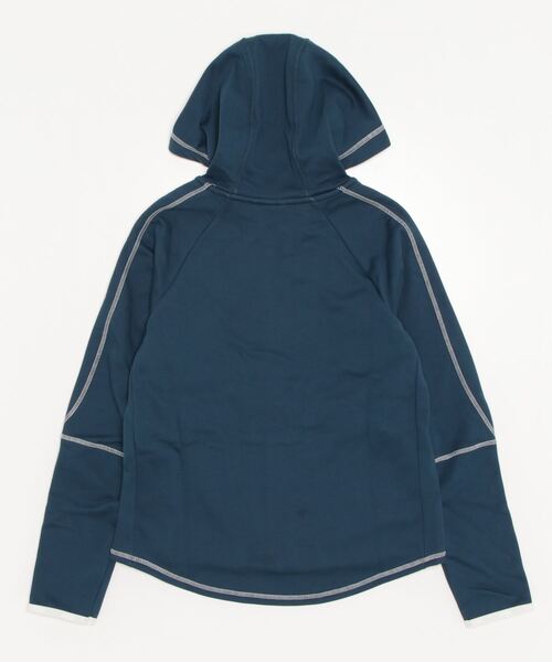 PUMA（プーマ）の「プーマ PUMA EVOSTRIPE ウィンタライズ フーデッドジャケット（パーカー・レディース・ネイビー/ブラック・S/XL/L/M）」の3枚目の写真