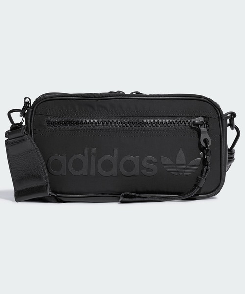 adidas Originals(アディダスオリジナルス)の「BLUE VERSION ミニエアライナー クラッチ / アディダスオリジナルス(ショルダーバッグ・メンズ・ブラック・FREE)」の1枚目の写真
