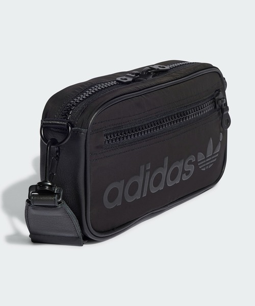 adidas Originals(アディダスオリジナルス)の「BLUE VERSION ミニエアライナー クラッチ / アディダスオリジナルス(ショルダーバッグ・メンズ・ブラック・FREE)」の3枚目の写真