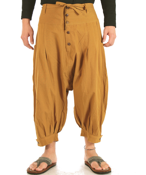 チャイハネ（チャイハネ）の「【チャイハネ】バジャールMEN'Sサルエルパンツ（その他パンツ・メンズ・ブラック/ターコイズブルー/イエロー/カーキ/ベージュ/ブルー・FREE）」の6枚目の写真