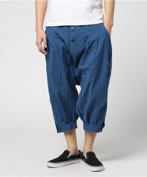 チャイハネ（チャイハネ）の「【チャイハネ】バジャールMEN'Sサルエルパンツ（その他パンツ・メンズ・ブラック/ターコイズブルー/イエロー/カーキ/ベージュ/ブルー・FREE）」の5枚目の写真