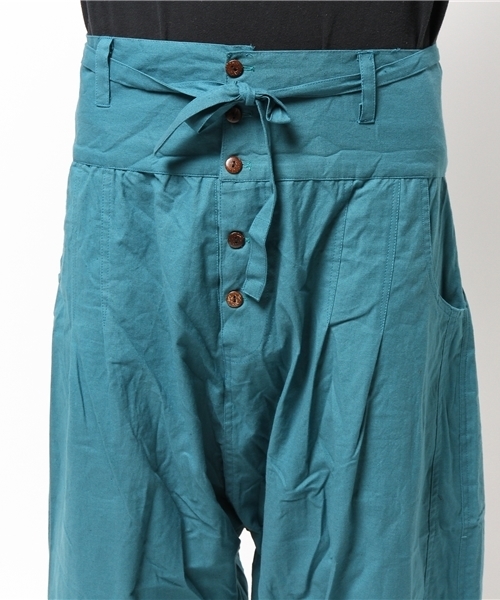 チャイハネ（チャイハネ）の「【チャイハネ】バジャールMEN'Sサルエルパンツ（その他パンツ・メンズ・ブラック/ターコイズブルー/イエロー/カーキ/ベージュ/ブルー・FREE）」の10枚目の写真