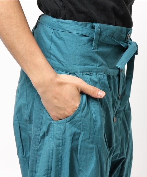 チャイハネ（チャイハネ）の「【チャイハネ】バジャールMEN'Sサルエルパンツ（その他パンツ・メンズ・ブラック/ターコイズブルー/イエロー/カーキ/ベージュ/ブルー・FREE）」の12枚目の写真