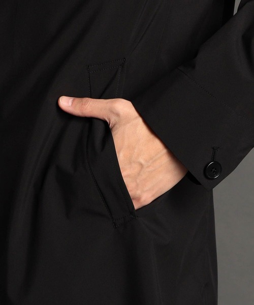 MONSIEUR NICOLE（ムッシュニコル）の「【ex/tra】Olmetex チェスターコート（チェスターコート・メンズ・ブラック/ベージュ/ネイビー・MEDIUM/LARGE/X-LARGE）」の12枚目の写真