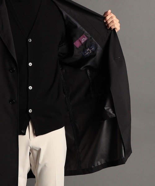 MONSIEUR NICOLE（ムッシュニコル）の「【ex/tra】Olmetex チェスターコート（チェスターコート・メンズ・ブラック/ベージュ/ネイビー・MEDIUM/LARGE/X-LARGE）」の8枚目の写真