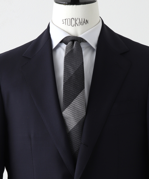 Edifice Formal EDIFICE(エディフィス)の「PB グラデーションブロックストライプ タイ(ネクタイ)」 - WEAR