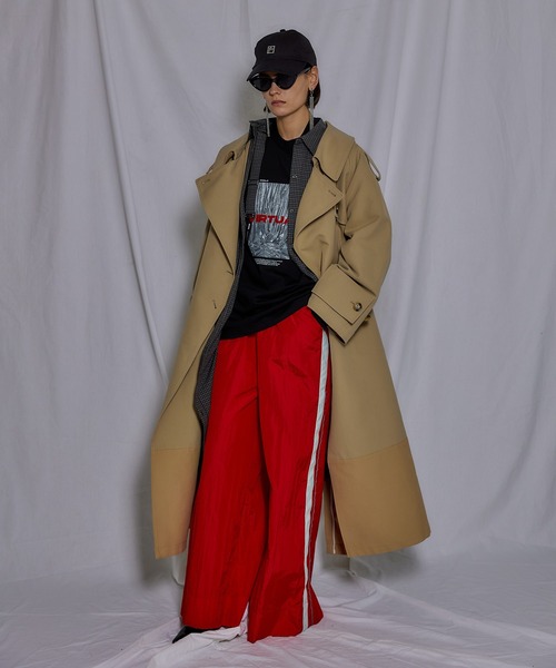 PRANK PROJECT（プランクプロジェクト）の「VIRTUALロングTEE/VIRTUAL Long Sleeve Tee（Tシャツ/カットソー・レディース・ホワイト/チャコールグレー/ブラック・FREE）」の5枚目の写真