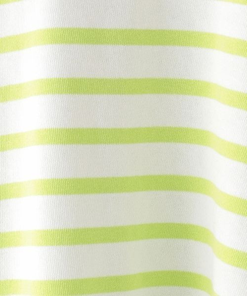 LOWRYS FARM(ローリーズファーム)の「USAボーダーロングスリーブ 178185(Tシャツ/カットソー・キッズ・ホワイト×イエロー/ホワイト×ピンク/ホワイト×ブラック/ホワイト×ブルー・110cm/120cm/130cm/140cm/150cm)」の13枚目の写真