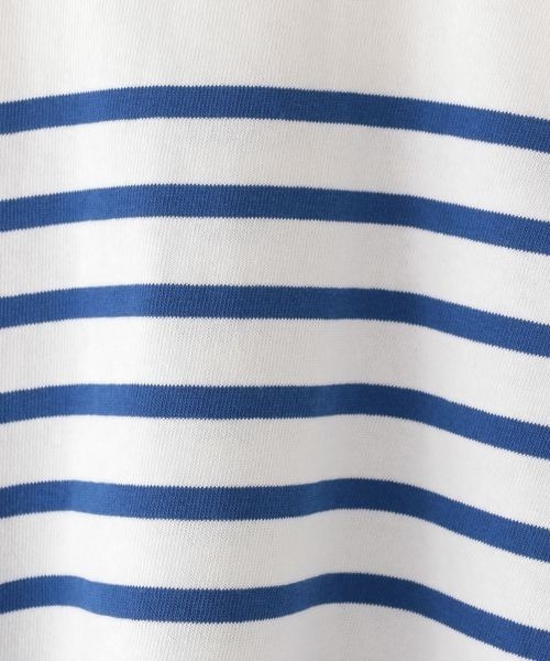 LOWRYS FARM(ローリーズファーム)の「USAボーダーロングスリーブ 178185(Tシャツ/カットソー・キッズ・ホワイト×イエロー/ホワイト×ピンク/ホワイト×ブラック/ホワイト×ブルー・110cm/120cm/130cm/140cm/150cm)」の14枚目の写真