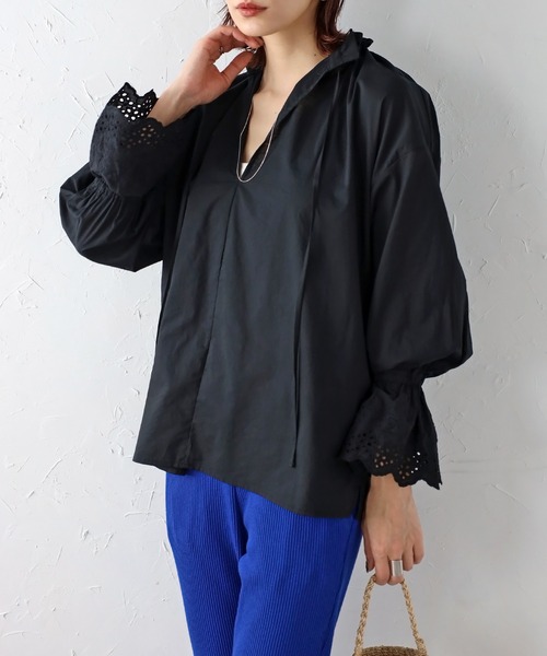 「最終値下げ」bonjour diaryブラウス　8y Bonjour diary Butterfly blouse 8Y
