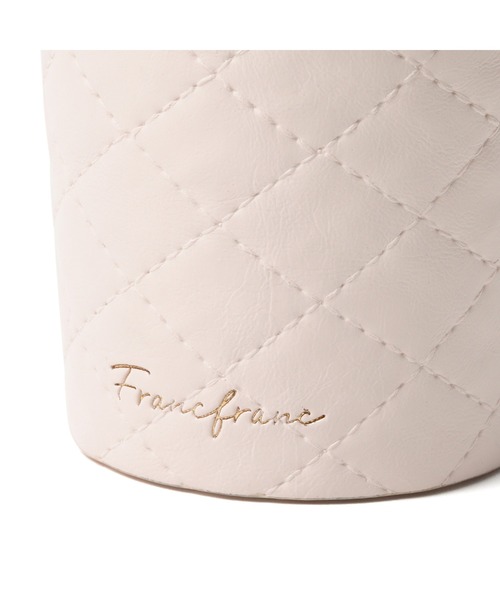 Francfranc(フランフラン)の「ルースト サーモタンブラー M セット キルト ピンク 保冷 保温 真空二重構造 ハンドル付き(グラス/マグカップ/タンブラー・レディース・ピンク・FREE)」の12枚目の写真