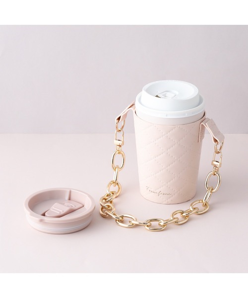 ルースト サーモタンブラー M セット キルト ピンク 保冷 保温 真空二