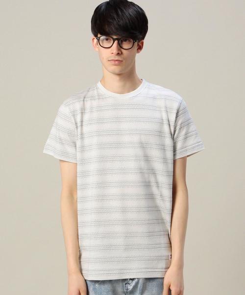 BEAUTY&YOUTH UNITED ARROWS（ビューティーアンドユースユナイテッドアローズ）の「＜NORSE PROJECTS＞ 17 O/BD  TEE/Tシャツ◆（Tシャツ/カットソー・メンズ・ホワイト/ネイビー・MEDIUM/SMALL）」の4枚目の写真