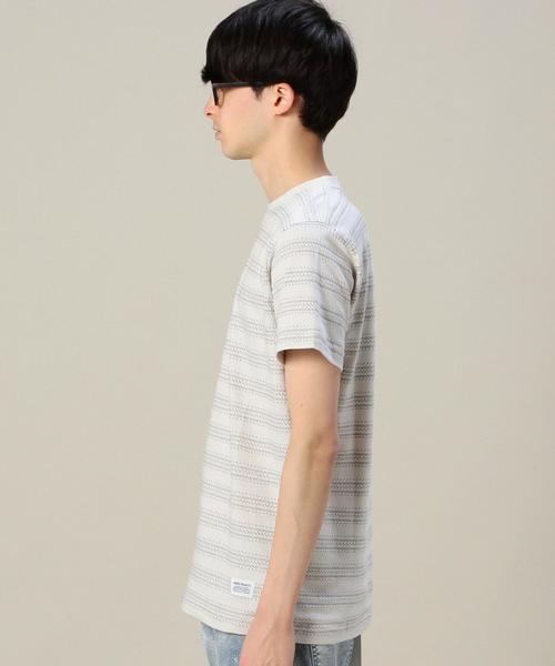 BEAUTY&YOUTH UNITED ARROWS（ビューティーアンドユースユナイテッドアローズ）の「＜NORSE PROJECTS＞ 17 O/BD  TEE/Tシャツ◆（Tシャツ/カットソー・メンズ・ホワイト/ネイビー・MEDIUM/SMALL）」の5枚目の写真