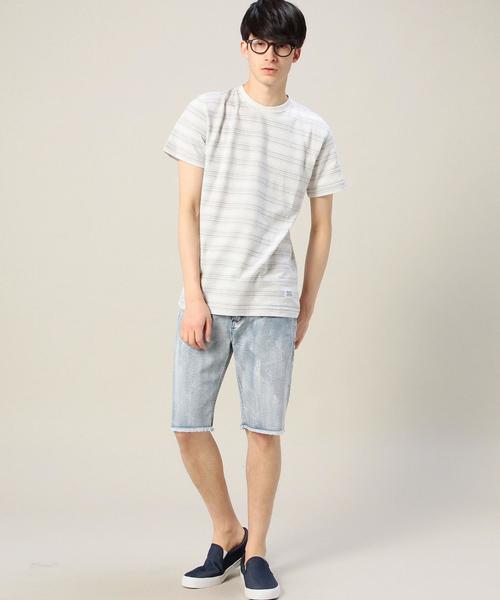 BEAUTY&YOUTH UNITED ARROWS（ビューティーアンドユースユナイテッドアローズ）の「＜NORSE PROJECTS＞ 17 O/BD  TEE/Tシャツ◆（Tシャツ/カットソー・メンズ・ホワイト/ネイビー・MEDIUM/SMALL）」の6枚目の写真