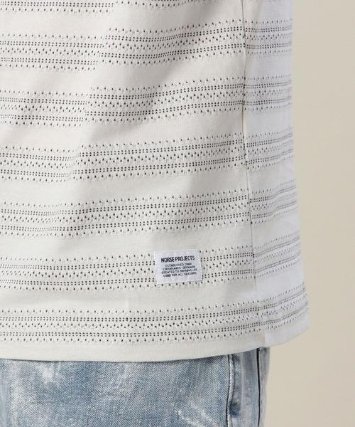 BEAUTY&YOUTH UNITED ARROWS（ビューティーアンドユースユナイテッドアローズ）の「＜NORSE PROJECTS＞ 17 O/BD  TEE/Tシャツ◆（Tシャツ/カットソー・メンズ・ホワイト/ネイビー・MEDIUM/SMALL）」の9枚目の写真