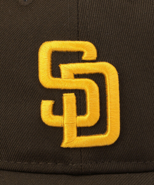 NEW ERA（ニューエラ）の「NEW ERA | 〈別注〉パドレス RETRO CROWN 59FIFTY（キャップ・レディース・ブラウン・1/2/4/3/5/6）」の5枚目の写真