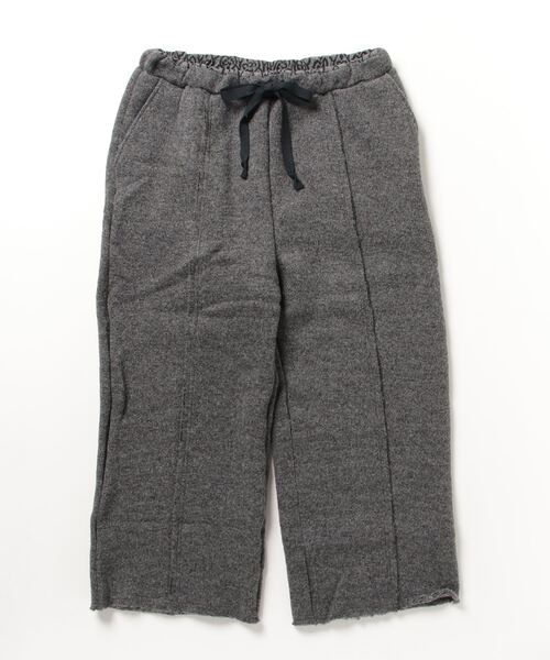 BURNOUT（バーンアウト）の「8/10 レングス　ルーズニットイージーパンツ（その他パンツ・メンズ・グレー/ブラック系その他/ネイビー・FREE）」の2枚目の写真