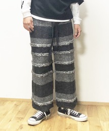 BURNOUT | 8/10 レングス　ルーズニットイージーパンツ(その他パンツ)
