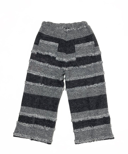 BURNOUT（バーンアウト）の「8/10 レングス　ルーズニットイージーパンツ（その他パンツ・メンズ・グレー/ブラック系その他/ネイビー・FREE）」の6枚目の写真