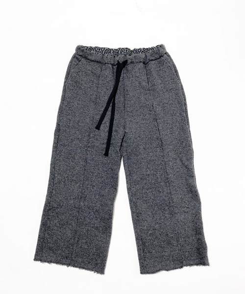 BURNOUT（バーンアウト）の「8/10 レングス　ルーズニットイージーパンツ（その他パンツ・メンズ・グレー/ブラック系その他/ネイビー・FREE）」の10枚目の写真