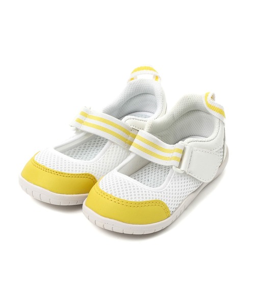 IFME（イフミー）の「SCHOOL｜IFME 息するソール上履きバレエタイプ（スリッポン・キッズ・グリーン/ピンク/ホワイト/イエロー/ブルー・18.5cm/20.5cm/17.5cm/19.0cm/20.0cm/15.0cm/16.0cm/22.0cm/16.5cm/24.0cm/23.5cm/18.0cm/15.5cm/22.5cm/17.0cm/21.5cm/19.5cm/23.0cm/21.0cm）」の5枚目の写真