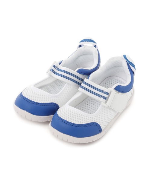 IFME（イフミー）の「SCHOOL｜IFME 息するソール上履きバレエタイプ（スリッポン・キッズ・グリーン/ピンク/ホワイト/イエロー/ブルー・18.5cm/20.5cm/17.5cm/19.0cm/20.0cm/15.0cm/16.0cm/22.0cm/16.5cm/24.0cm/23.5cm/18.0cm/15.5cm/22.5cm/17.0cm/21.5cm/19.5cm/23.0cm/21.0cm）」の4枚目の写真