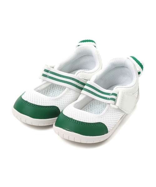 [イフミー] 上履き 息するソール バレエシューズタイプ SC-0003 キッズ グリーン 17.0 cm 3E IFME イフミー 息するソール上履きバレエシューズ キッズ ピンク | 靴