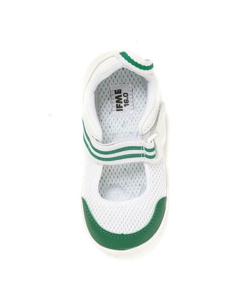 IFME（イフミー）の「SCHOOL｜IFME 息するソール上履きバレエタイプ（スリッポン・キッズ・グリーン/ピンク/ホワイト/イエロー/ブルー・18.5cm/20.5cm/17.5cm/19.0cm/20.0cm/15.0cm/16.0cm/22.0cm/16.5cm/24.0cm/23.5cm/18.0cm/15.5cm/22.5cm/17.0cm/21.5cm/19.5cm/23.0cm/21.0cm）」の17枚目の写真