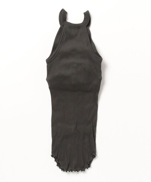 HAKUJI(ハクジ)の「【HAKUJI/ハクジ】Twist cotton bra tank/ツイストコットンブラタンク(タンクトップ・レディース・ブラック/オレンジ/グリーン/アイボリー・FREE)」の5枚目の写真