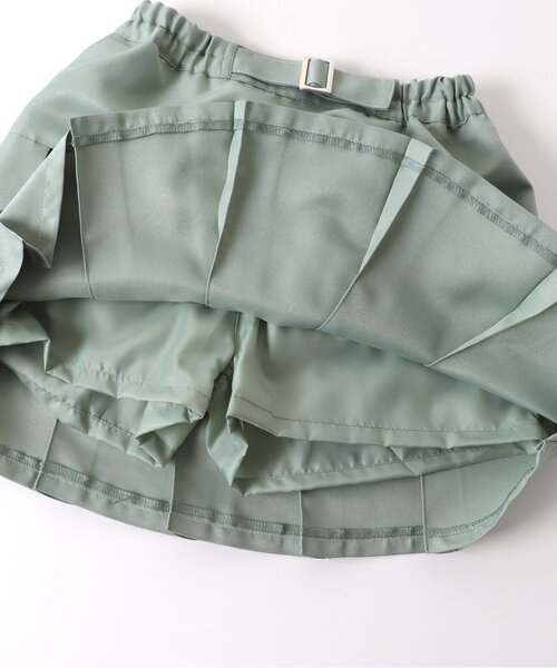 algy(アルジー)の「ダブルプリーツスカパン(スカート・キッズ・ミント/サックスブルー/ブラック・XX-SMALL/X-SMALL/SMALL/MEDIUM)」の10枚目の写真