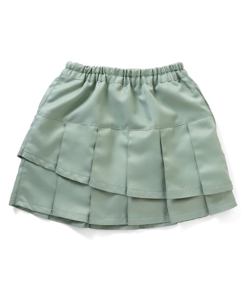 algy(アルジー)の「ダブルプリーツスカパン(スカート・キッズ・ミント/サックスブルー/ブラック・XX-SMALL/X-SMALL/SMALL/MEDIUM)」の14枚目の写真