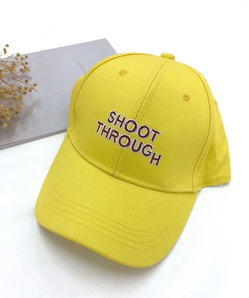 SPIGA（スピーガ）の「ﾛｺﾞｷｬｯﾌﾟ（キャップ・レディース・ホワイト/イエロー/ブラック・FREE）」の3枚目の写真